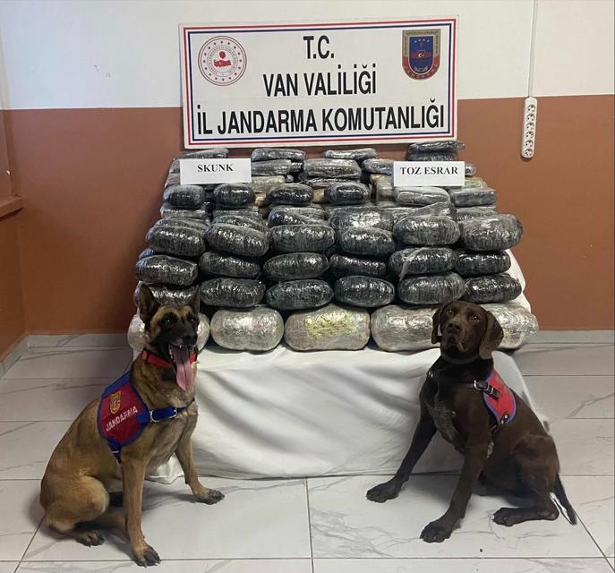 90 kilo uyuşturucu ele geçirildi
