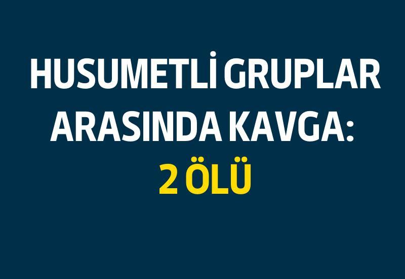 Ağrı’da aralarında husumet bulunan şahıslar arasında çıkan silahlı kavgada 2 kişi hayatını kaybetti.
