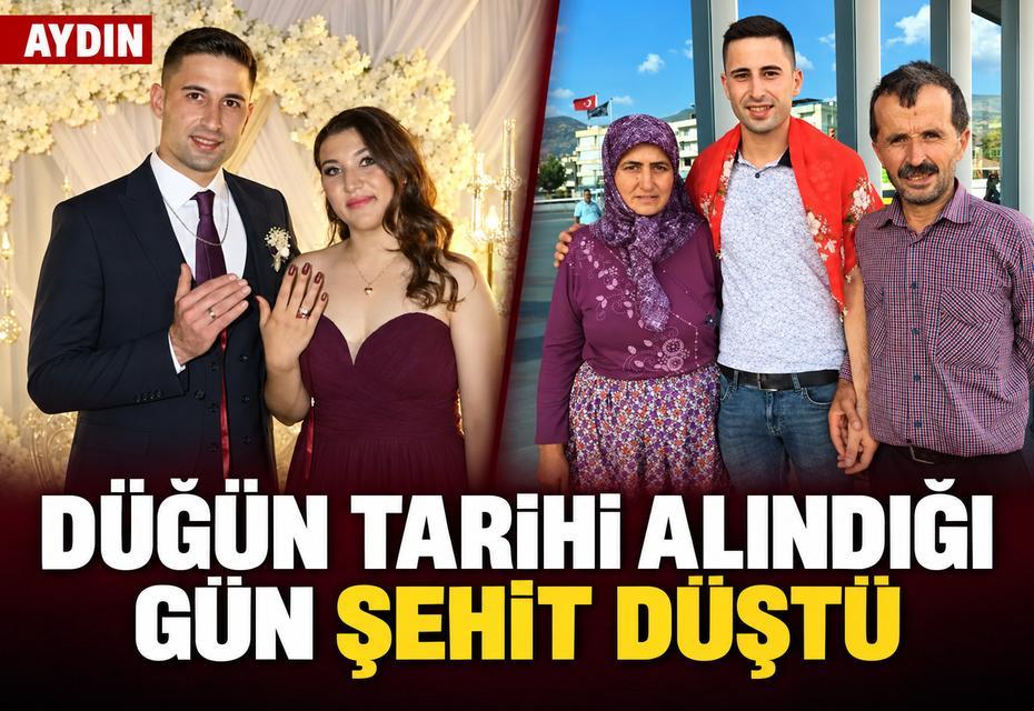 Düğün tarihi alındığı gün şehit düştü