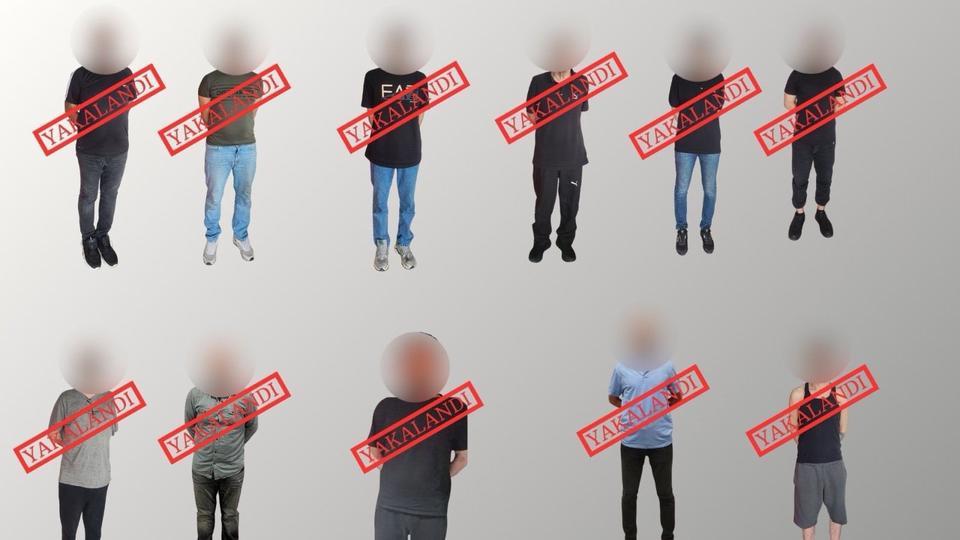 Ulusal seviyede aranan 11 suçlu Türkiye’ye getirildi