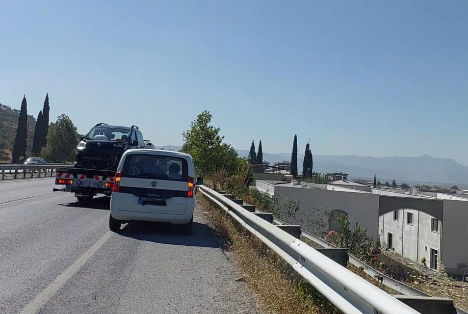 Söke'de trafik kazası;1 yaralı