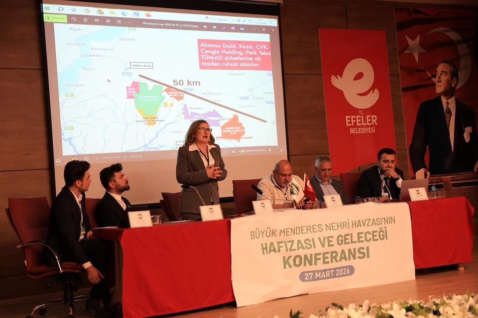 Büyük Menderes Nehri’nin sesi, Efeler’den yükseldi