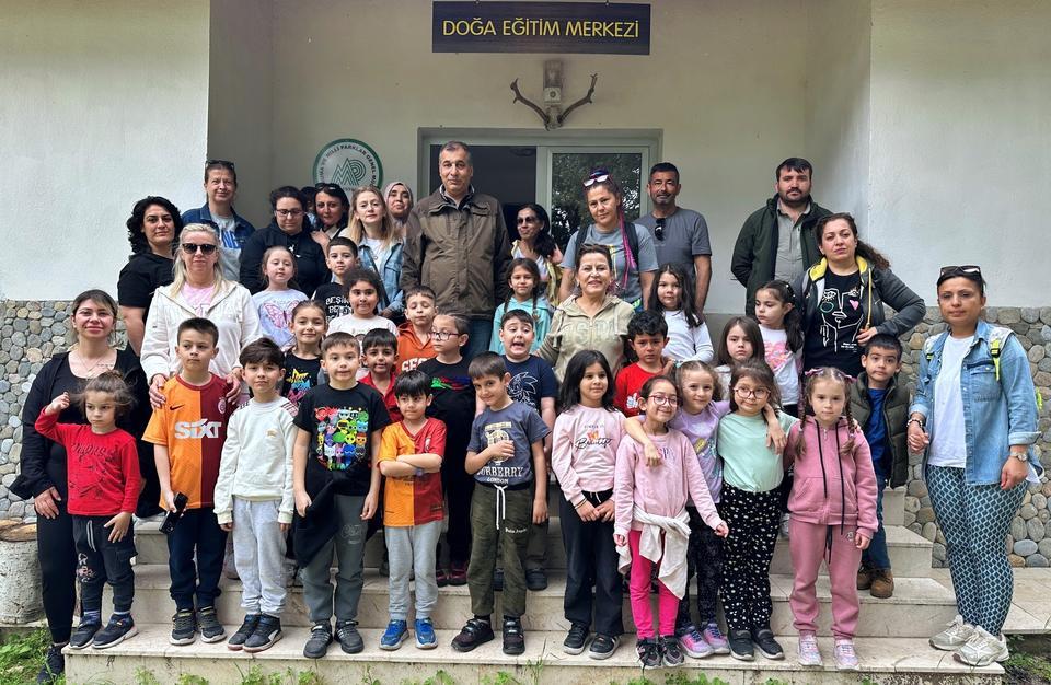 Milli Park Doğa Eğitim Merkezi, ilkokul öğrencilerini ağırladı