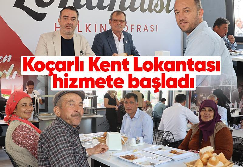 Koçarlı Kent Lokantası hizmete başladı