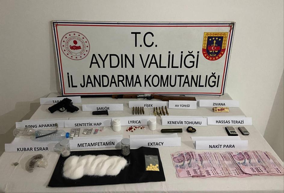 Aydın’da “Barut”lu operasyon: Kilolarca uyuşturucu ele geçirildi