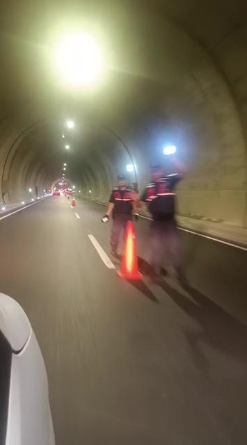 Tünelde feci kaza:Yaşlı çift hayatını kaybetti