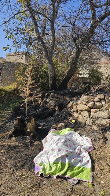 Bahçe temizliği facia ile sonuçlandı