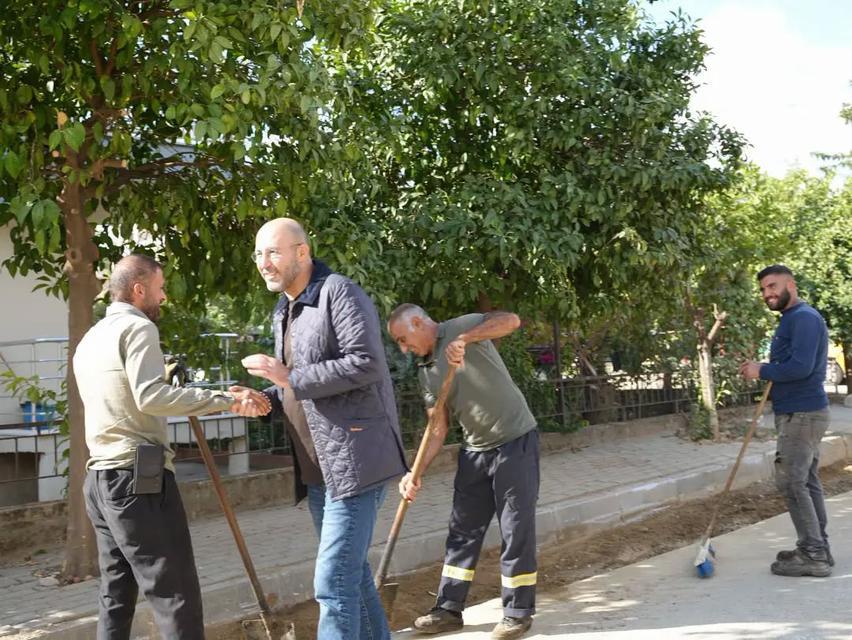 Germencik’te festivalin ardından belediye ekipleri çalışmalarını sürdürdü