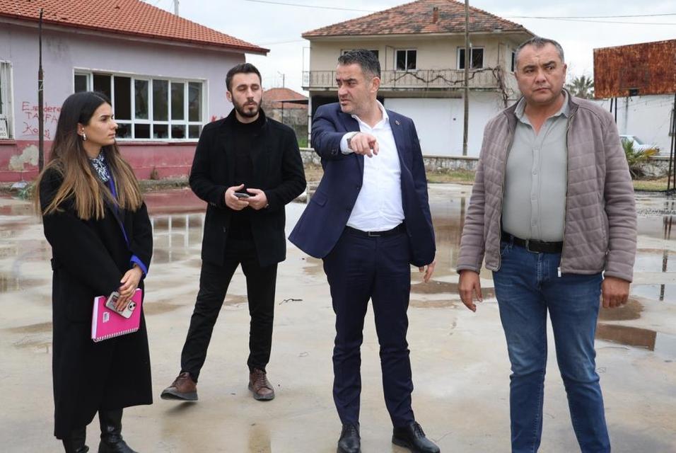 Başkan Arıcı, 'Haydarlı İlkokulu' için düğmeye bastı