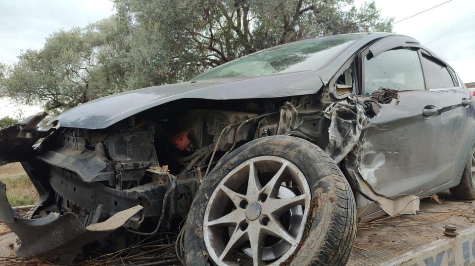 İzmir'deki trafik kazasında 4 kişi yaralandı