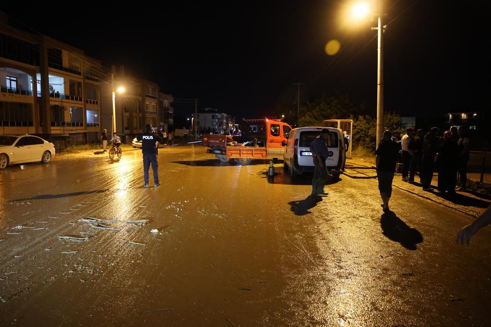 Dağlık alandan gelen sel etkili oldu