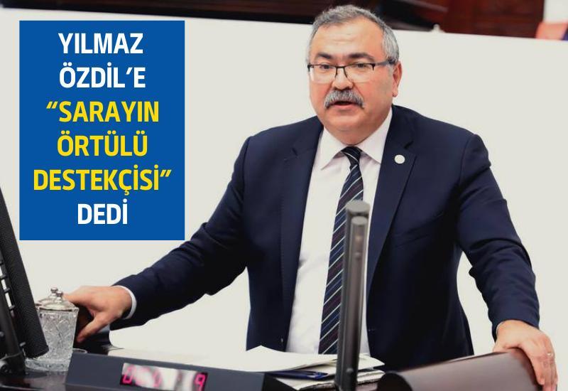 Yılmaz Özdil'e "Sarayın örtülü destekçisi" dedi