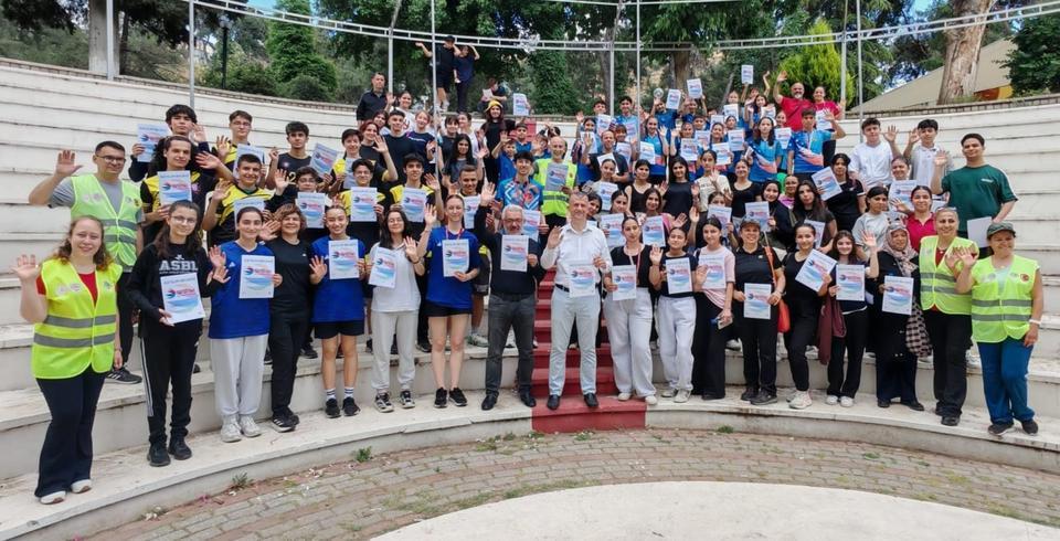 Aydın’da 170 sporcu parkurda yarıştı