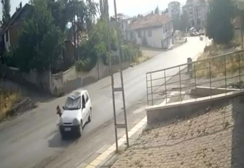 Polisten kaçarken otomobilin altında kaldı