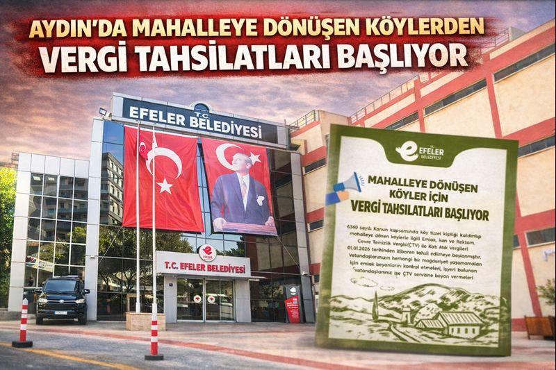 Aydın’da mahalleye dönüşen köyler için önemli duyuru