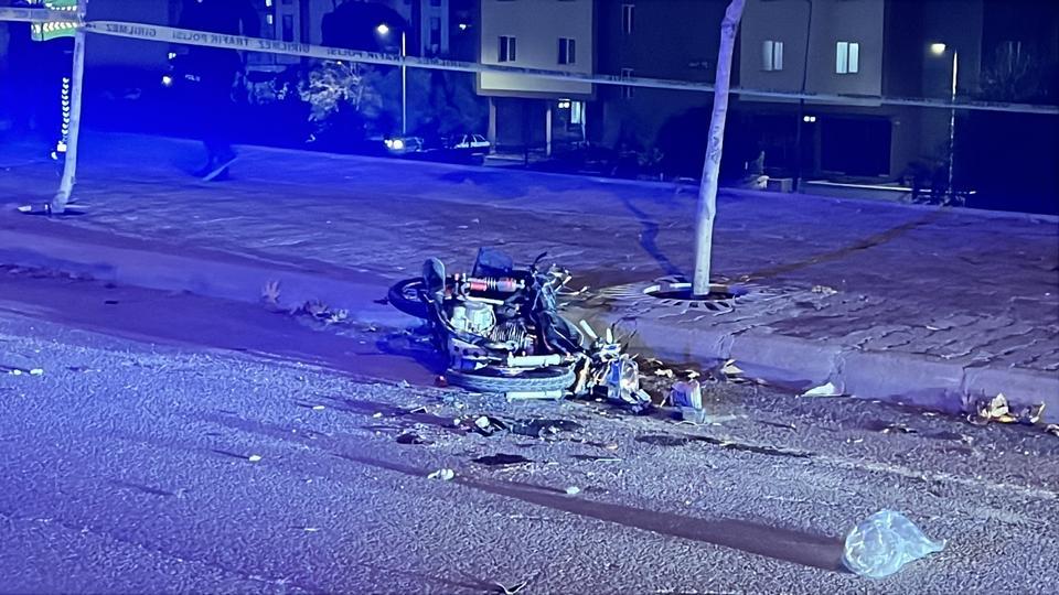 Polisten kaçarken ölümden kaçamadı