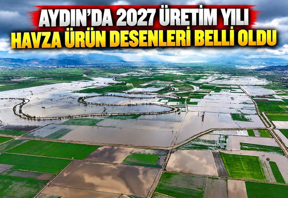 Aydın'da 2027 üretim yılı havza ürün desenleri belli oldu