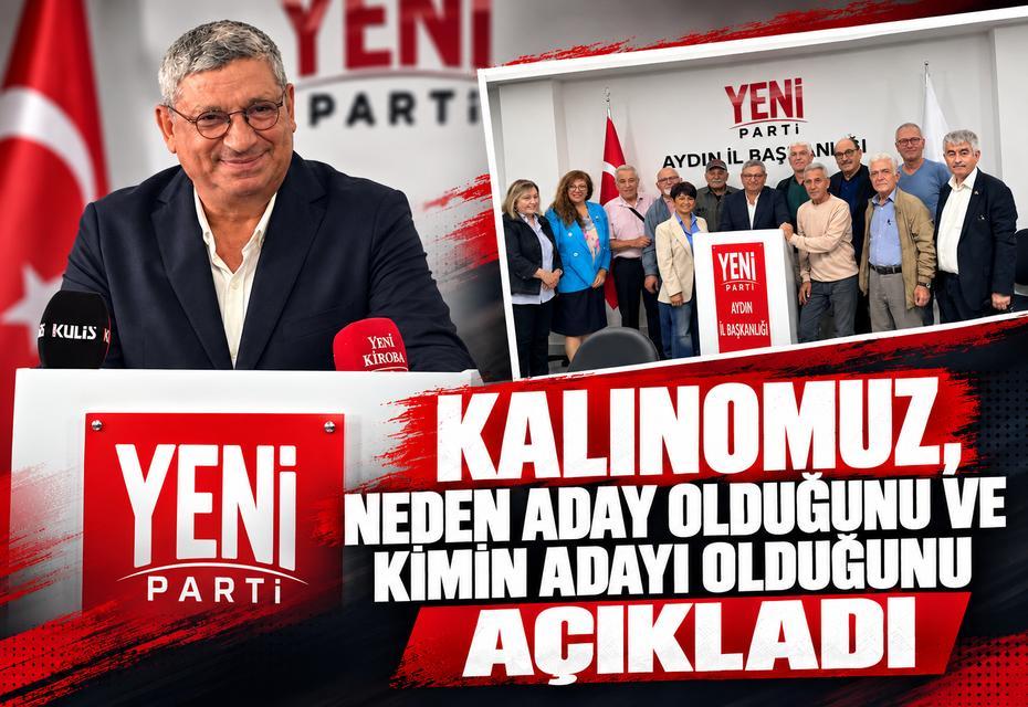 Kalınomuz, neden aday olduğunu ve kimin adayı olduğunu açıkladı
