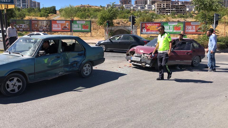 Trafik kazasında 1 kişi yaralandı