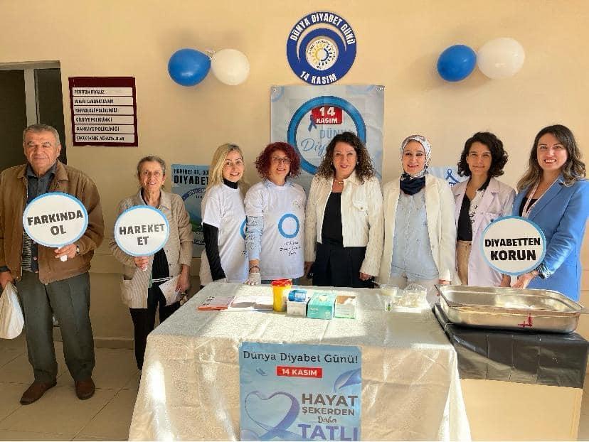 Aydın Devlet Hastanesi’nden diyabet farkındalık etkinliği