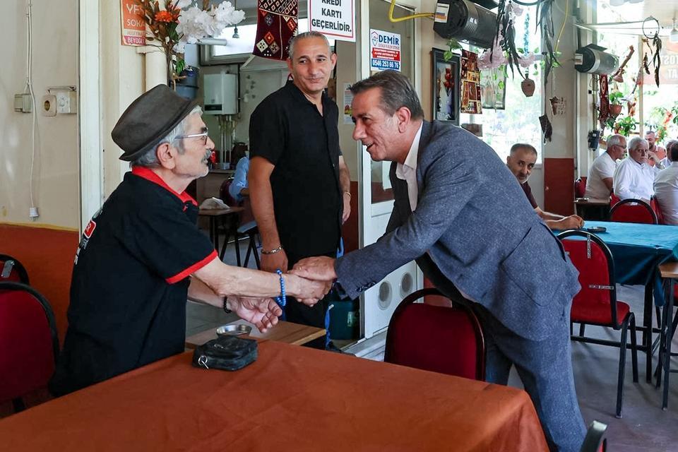 Başkan Yetişkin, vatandaşlarla buluşmaya devam ediyor