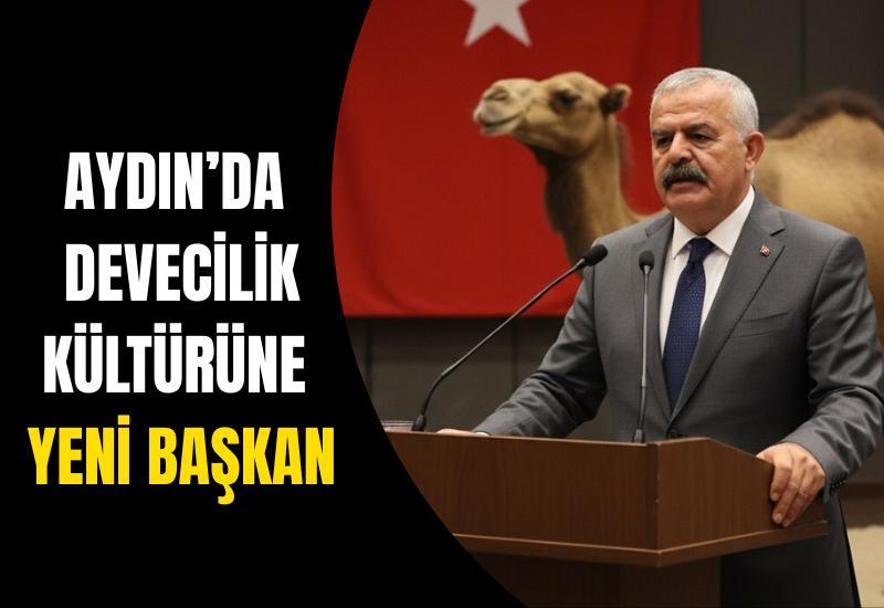 Aydın’da devecilik kültürüne yeni başkan