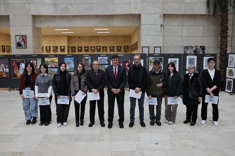 Kütahya Resim Yarışması’nda ödüller sahiplerini buldu