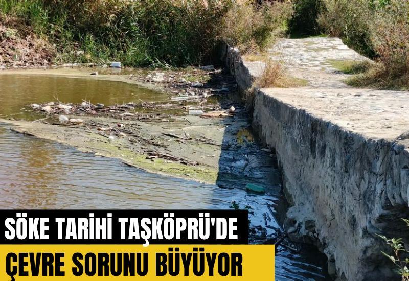 Söke tarihi Taşköprü'de çevre sorunu büyüyor