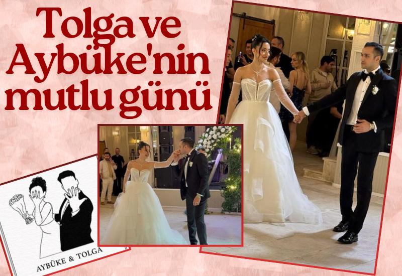 Tolga ve Aybüke'nin mutlu günü