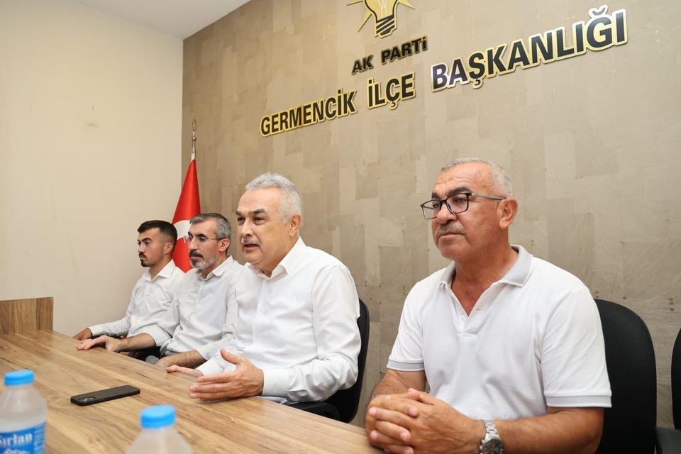 Savaş, Germencik’te teşkilatla buluştu