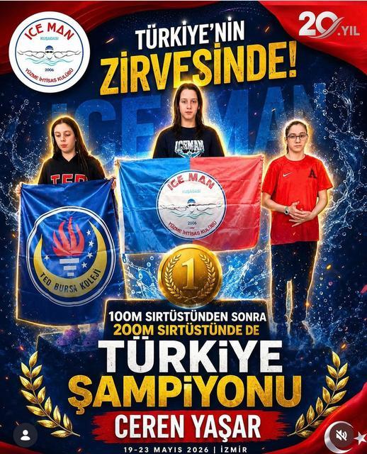 Söke li Yüzücü Milli Takım karmasına  Seçildi