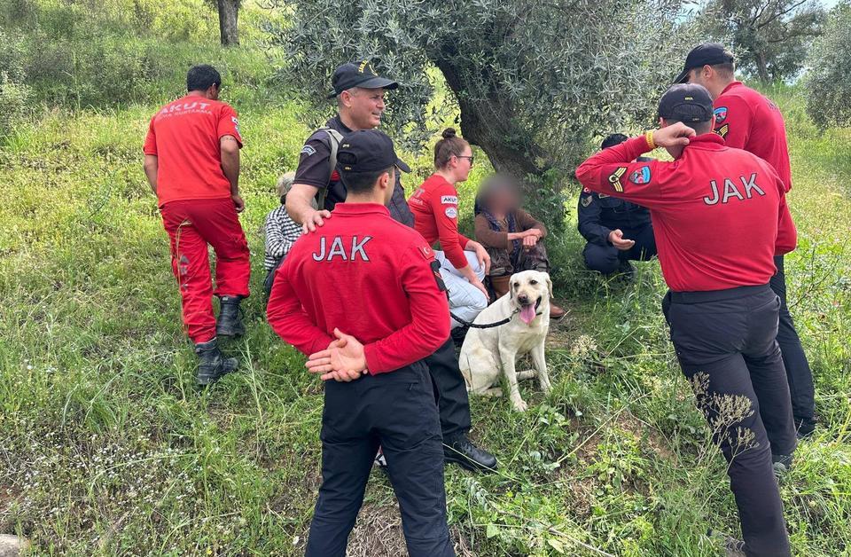 AYDIN'DA KAYBOLAN KADINI JAK EKİPLERİ BULDU