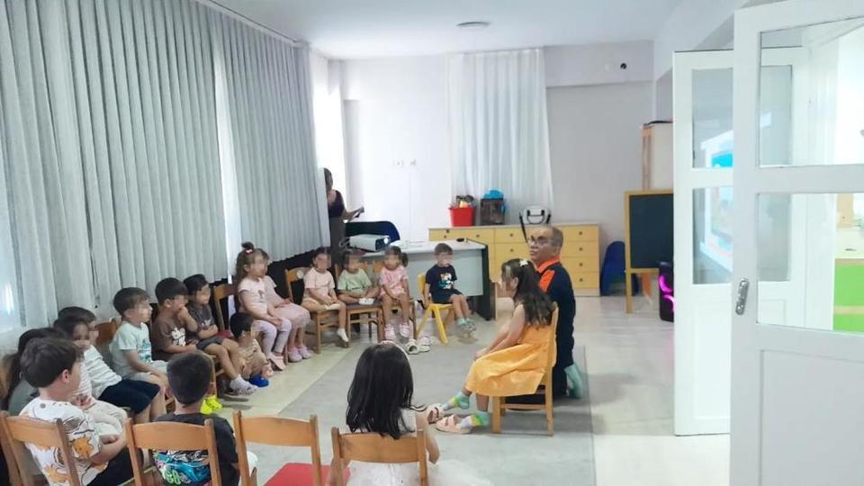 Aydın'da miniklere afet ve yangın farkındalık eğitimi verildi