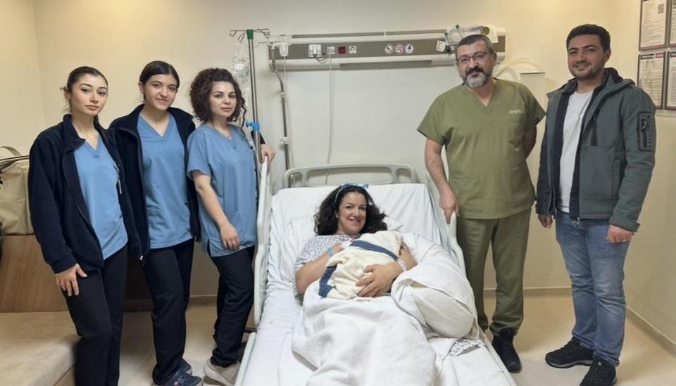 2026 yılının ilk bebeği "Ayaz" oldu