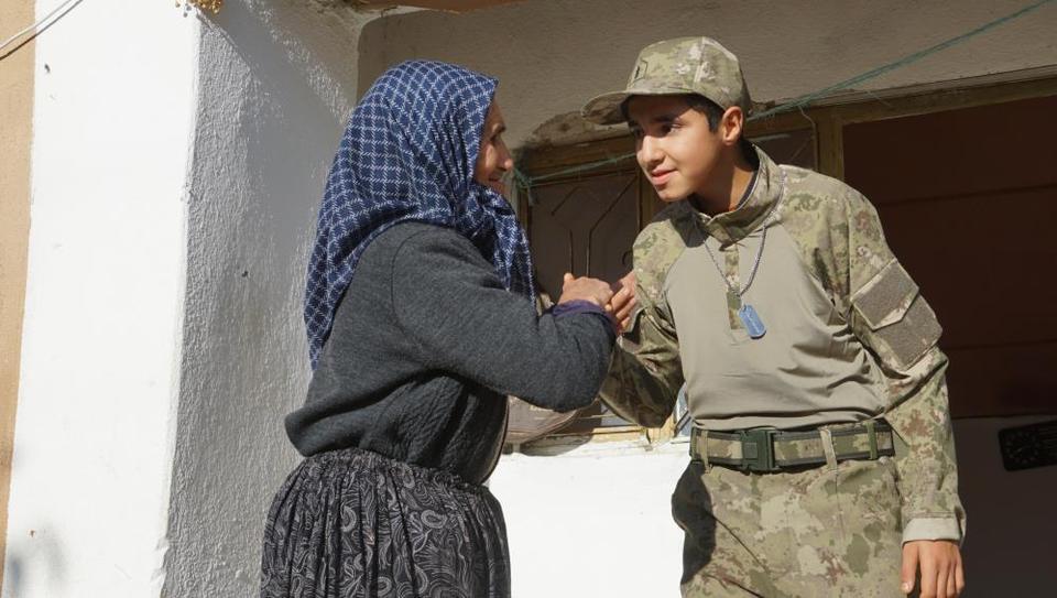 Otizmli çocuğun asker olma hayali gerçek oldu