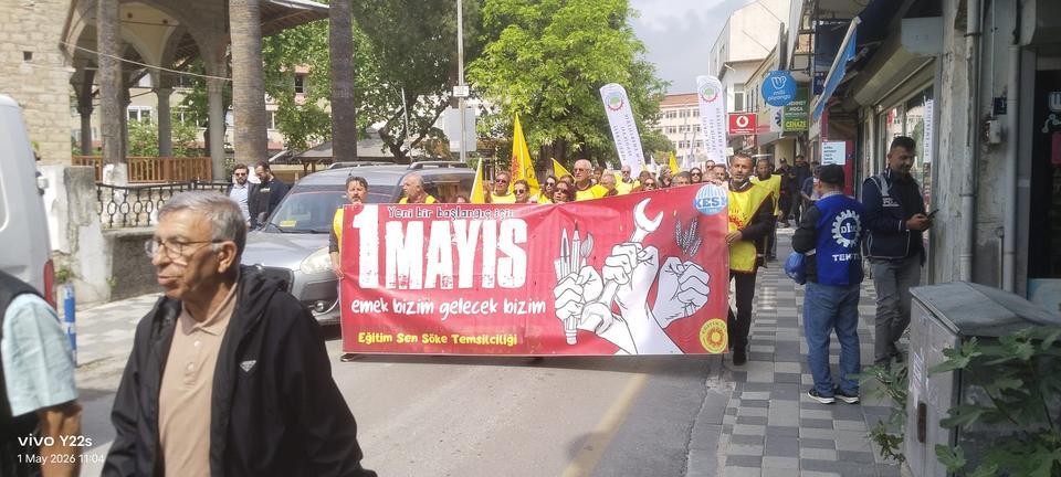 Söke’de 1 Mayıs Emek ve Dayanışma Günü kutlandı