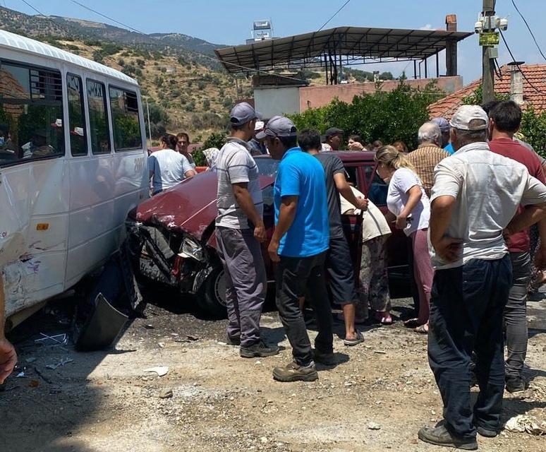 Son dakika! Aydın'da işçi servisi kazaya karıştı