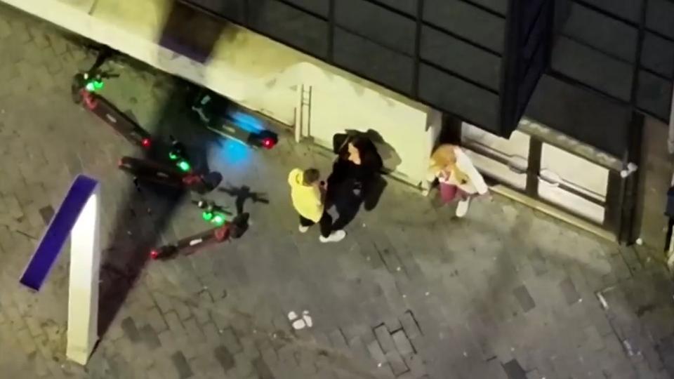 BEYOĞLU'NDA FUHUŞ PAZARLIĞI HAVADAN TESPİT EDİLDİ: 27 GÖZALTI
