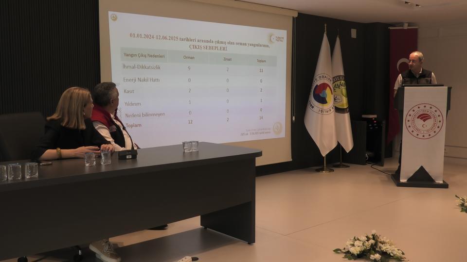 KAYMAKAM KAN'DAN YANGINLARA KARŞI UYARI: "YANGINLARIN YÜZDE 99'U İNSAN KAYNAKLI"