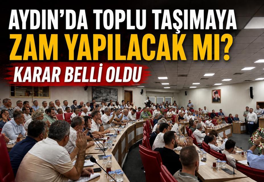 Aydın’da toplu taşımaya zam yapılacak mı? Karar belli oldu