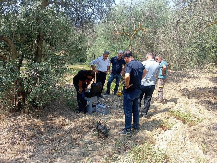 BUHARKENT'TE TARIM ARAZİLERİNDE JEOFİZİK ÇALIŞMA