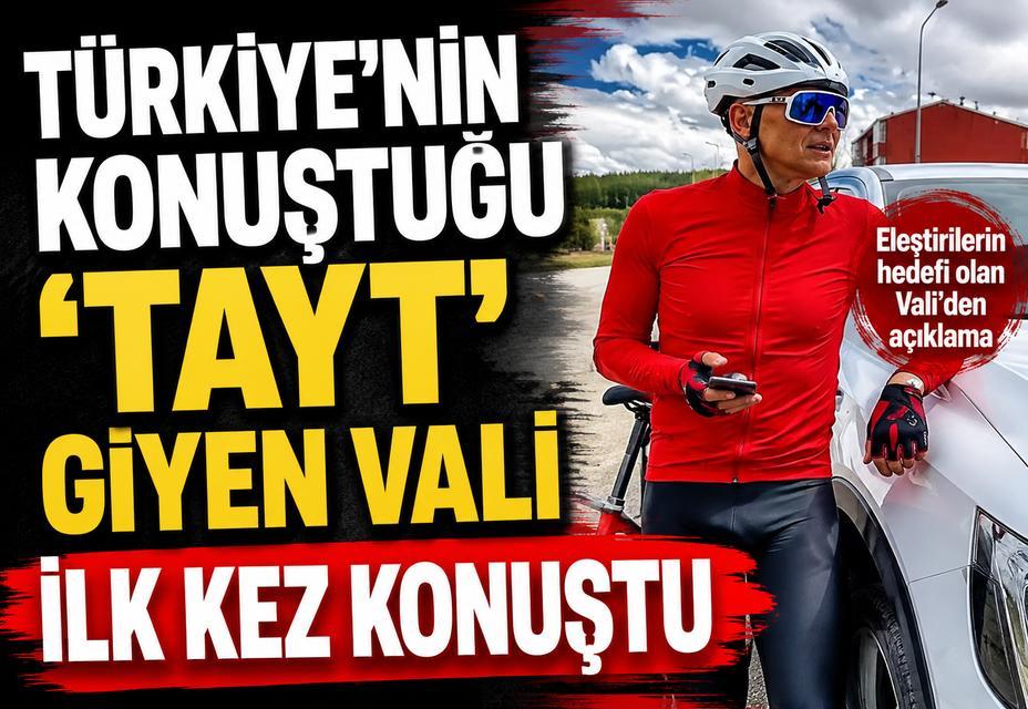 Türkiye'nin konuştuğu 'Tayt' giyen vali ilk kez konuştu
