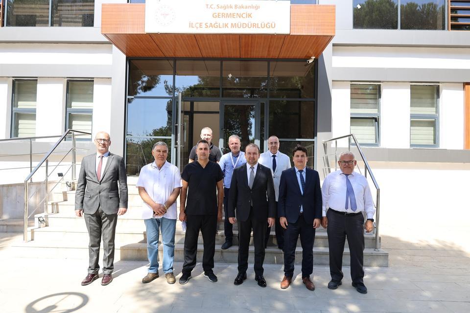 Müdür Şenkul Germencık'te incelemelerde bulundu
