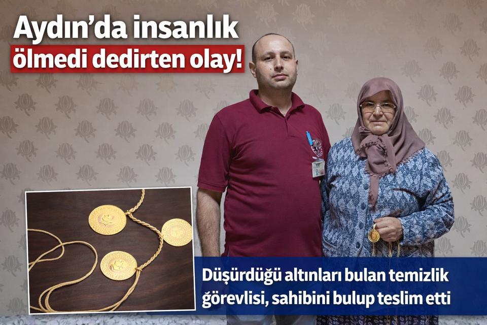 Aydın'da insanlık ölmedi dedirten olay