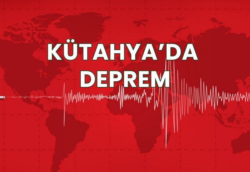 Kütahya'da deprem