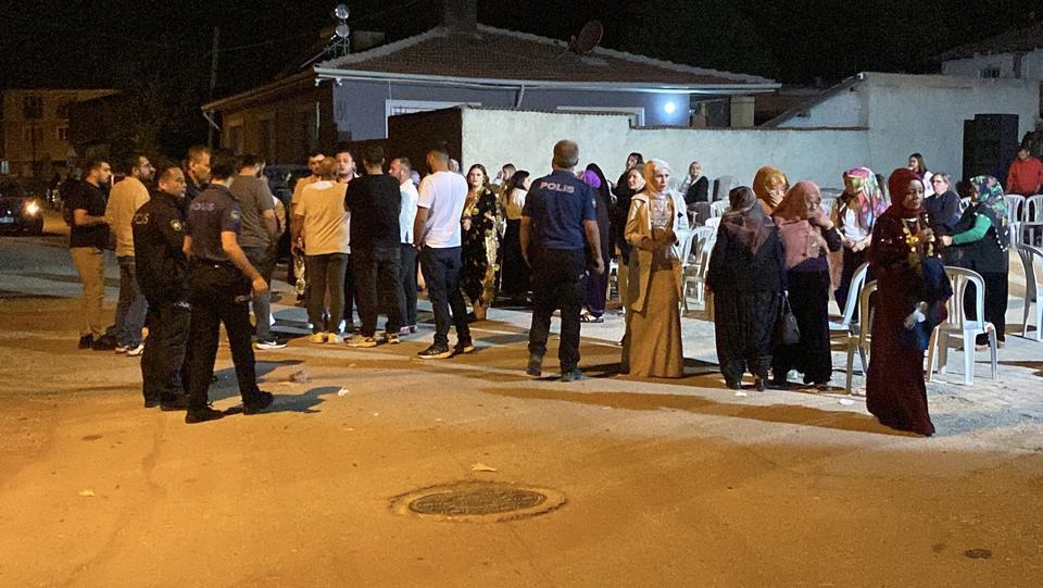 Göğsüne yorgun mermi isabet eden kadın yaralandı