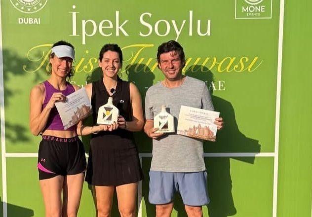 Aydınlı çift, Dubai'de kupa kazandı