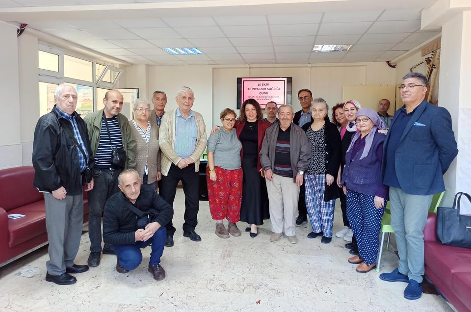 ADH Başhekimi ve yöneticileri TRSM danışanlarıyla bir araya geldi