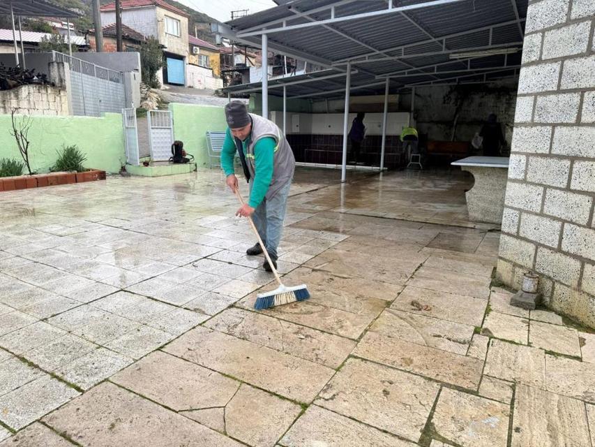 Germencik'te camiler Ramazan'a hazırlanıyor