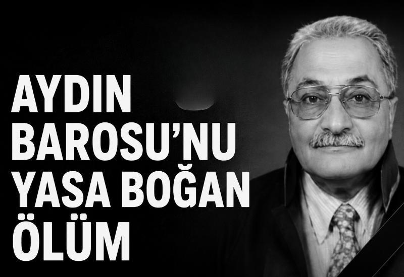 Aydın Barosu’nu yasa boğan ölüm